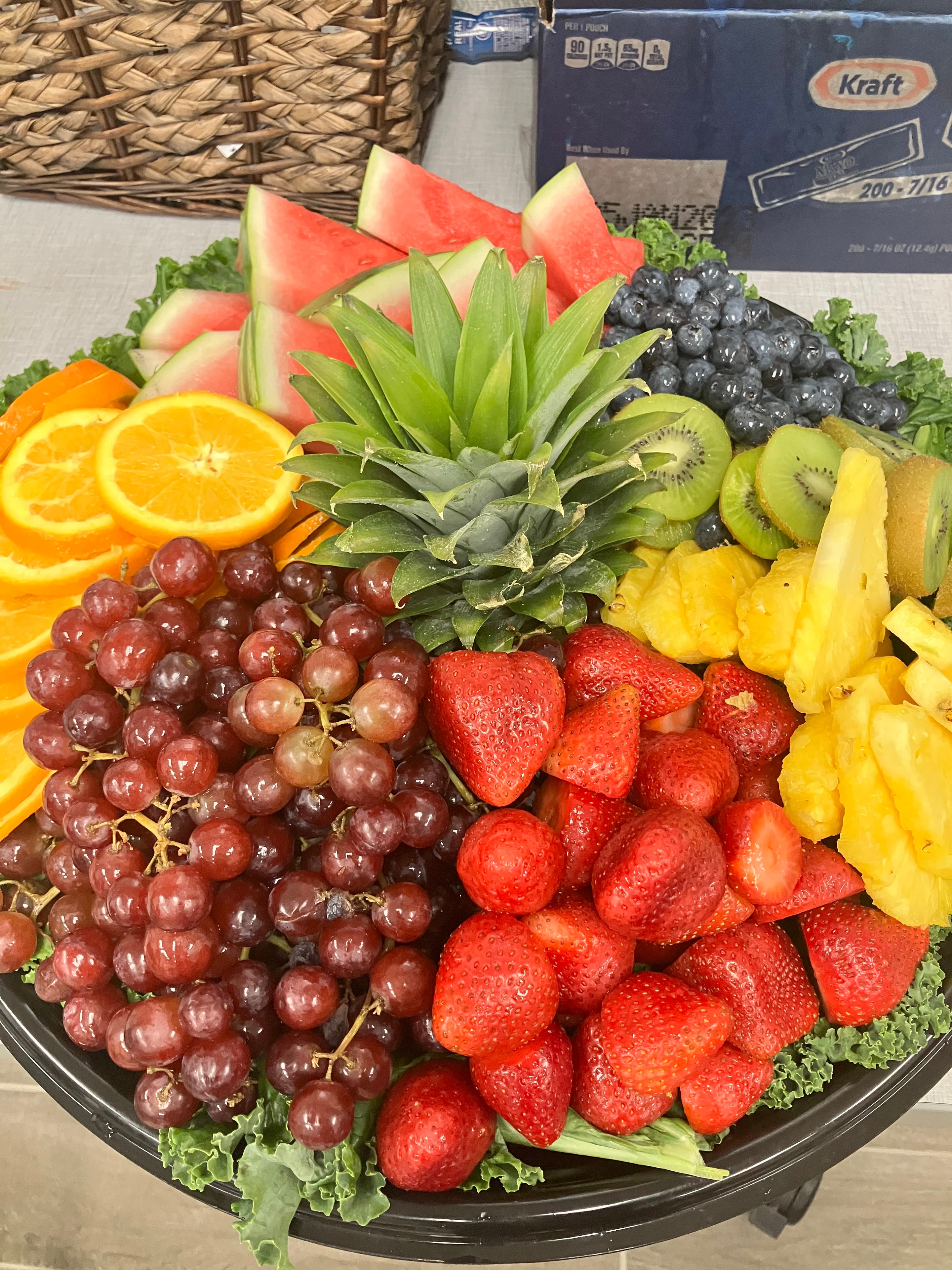 Fresh fruit platter